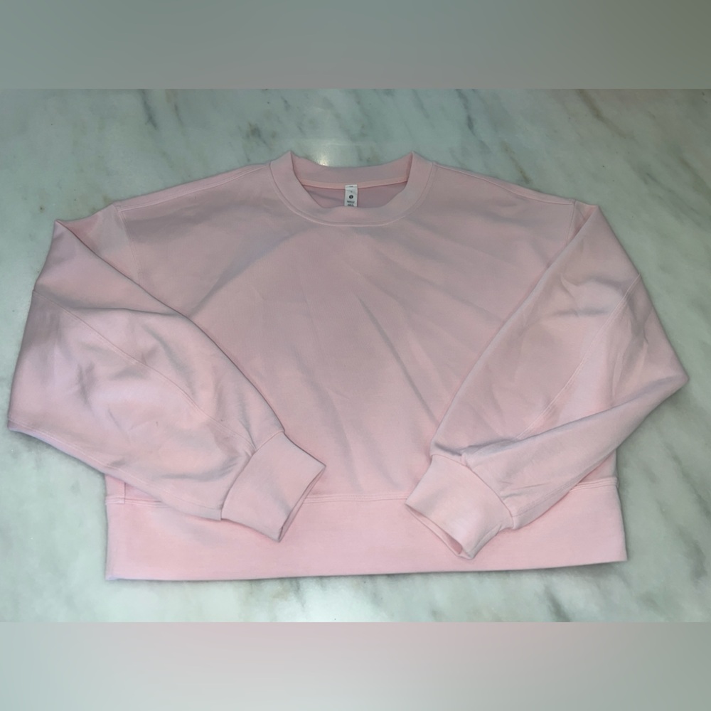 Lululemon Softstreme strawberry milkshake pink light sz 6 flaws read